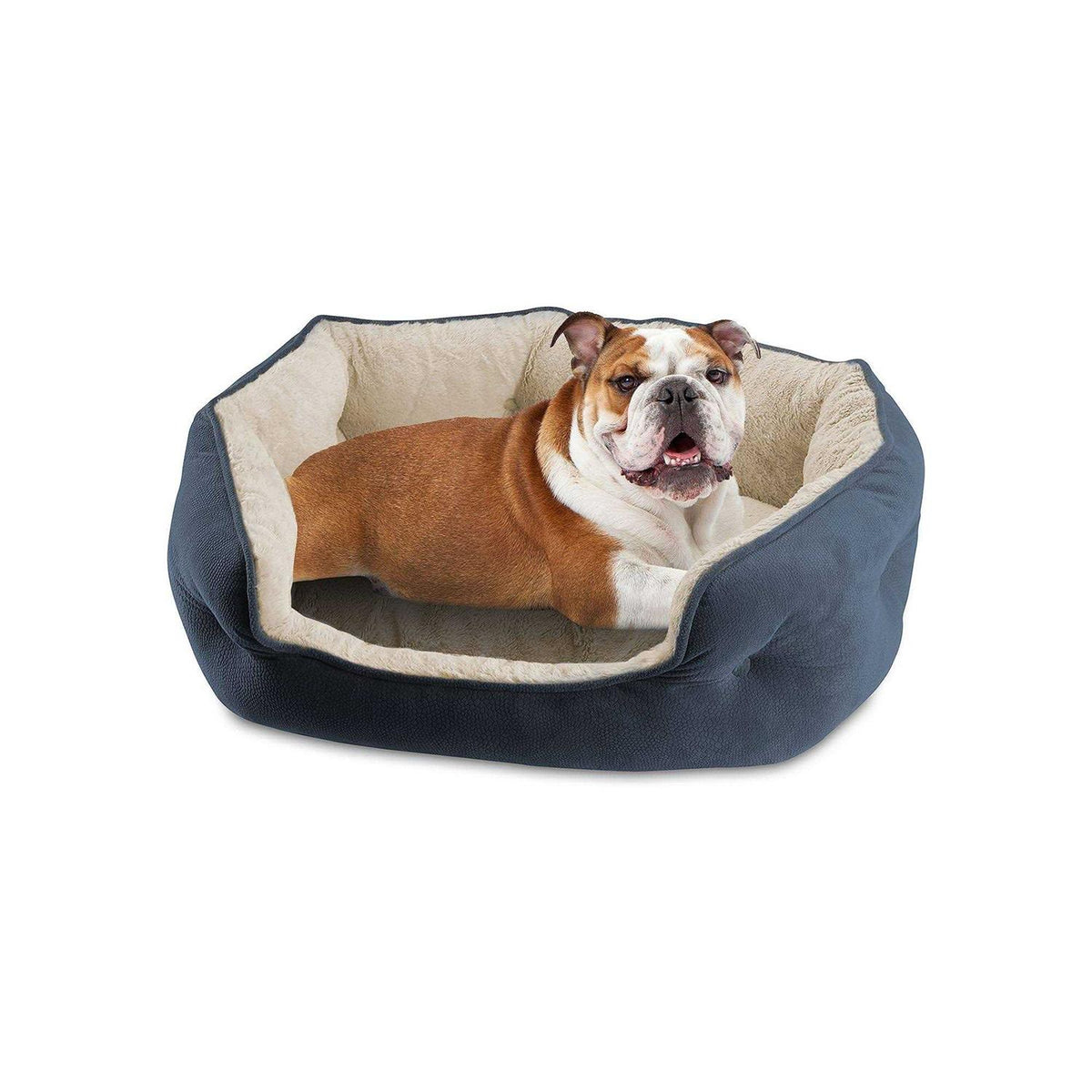 Oval Round Cuddler Pet Dog Bed X173