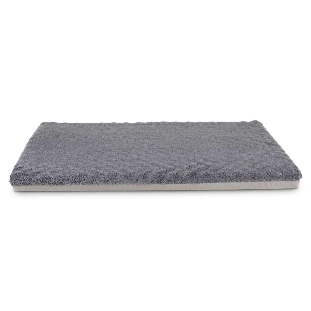 Dark Grey Foam Dog Crate Mat and Pet Bed V55386