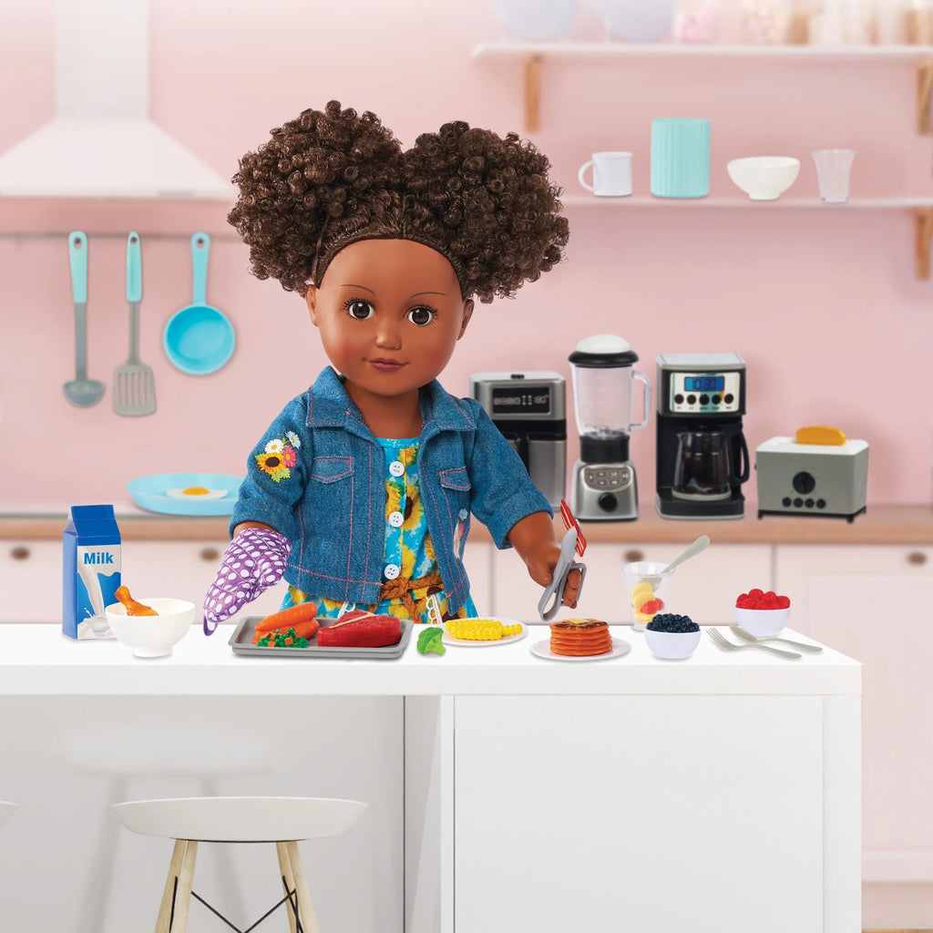 Kitchen Appliance Play Set for 18 inch Dolls R3932