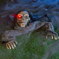 Hanging Zombie Prop with Lighted Eyes Q398