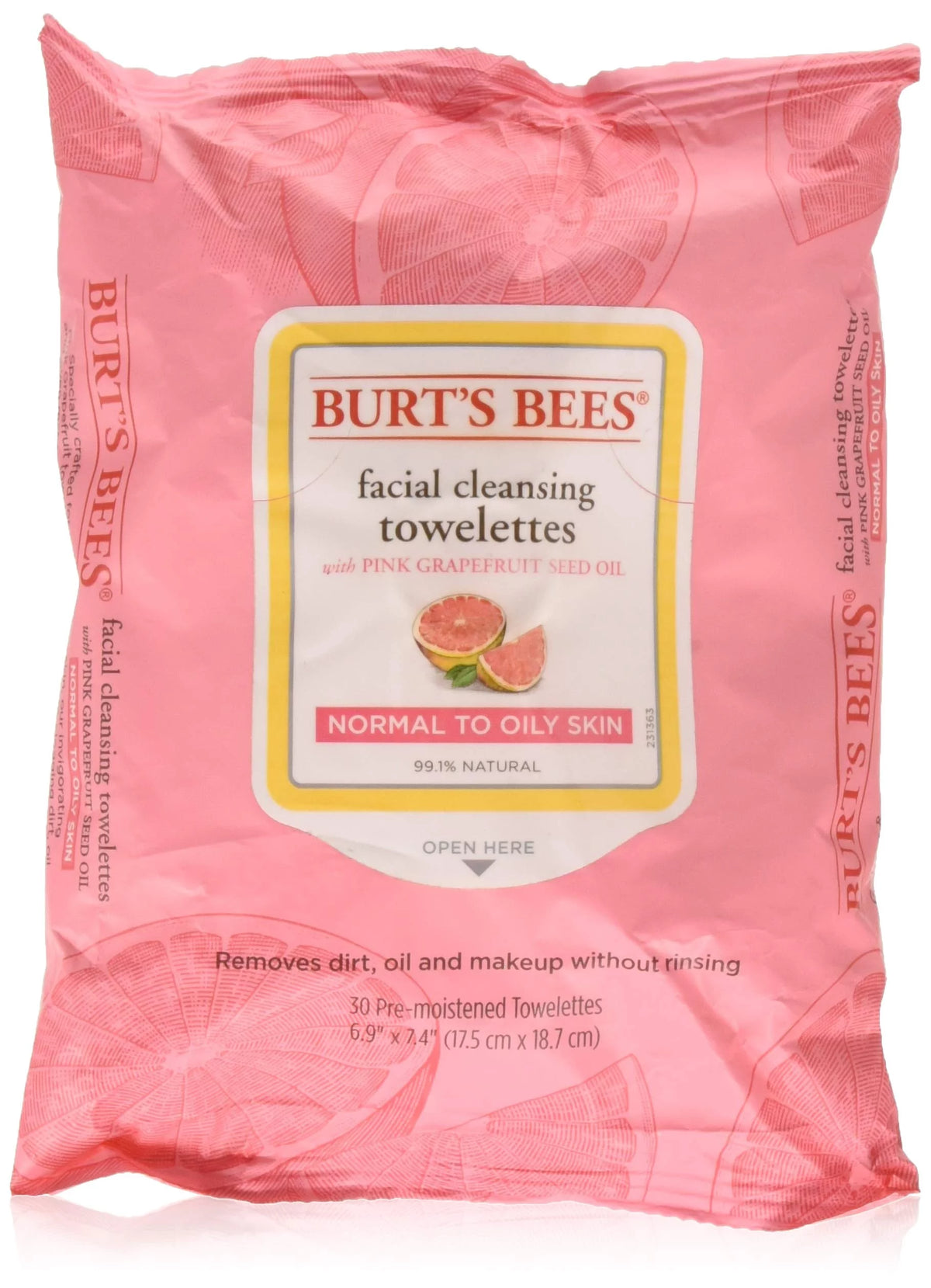 Pink Grapefruit Cleansing Towelettes 30 Ct S76768